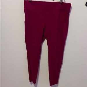 Torrid Berry colored slim fit pants size 2